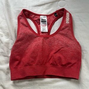 GYMSHARK ombré seamless sports bra